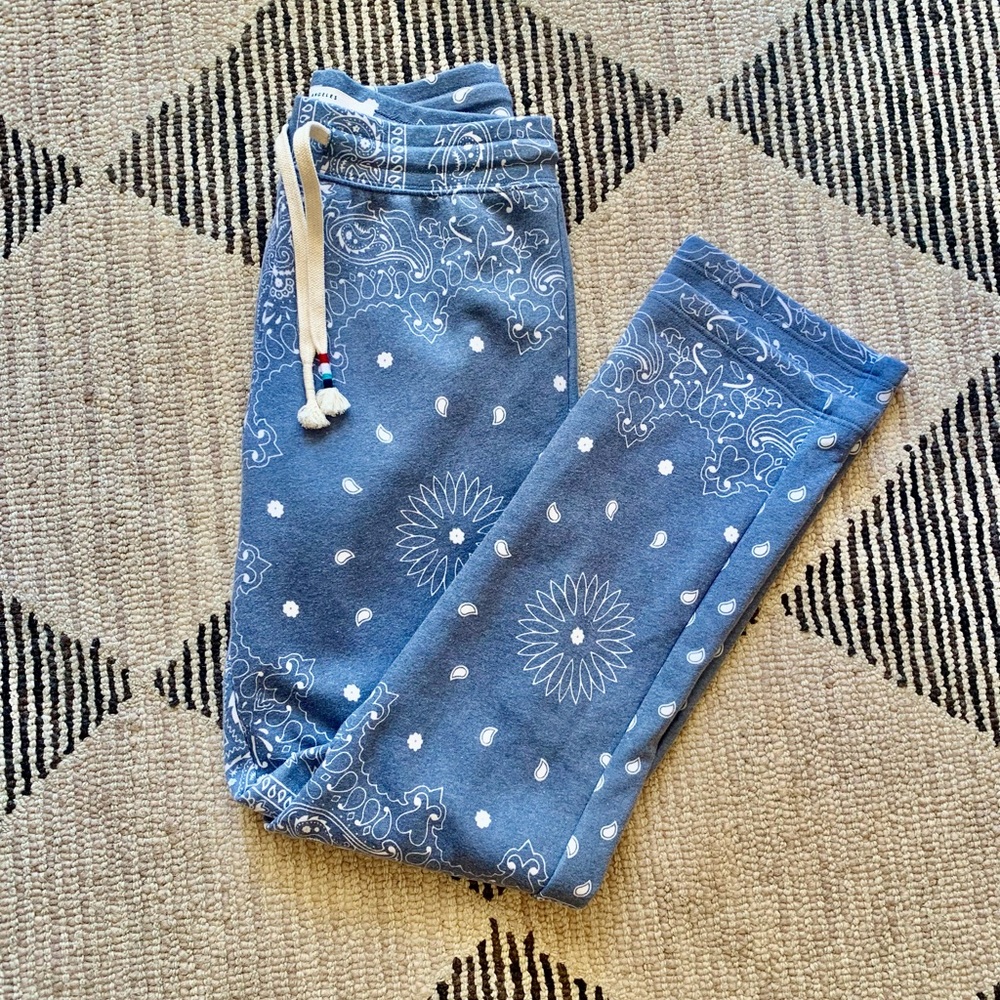 Sol Angeles Men's Small - Patchwork Fleece Sweatpants